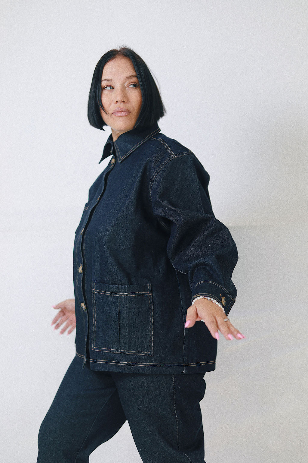 Denim Shacket