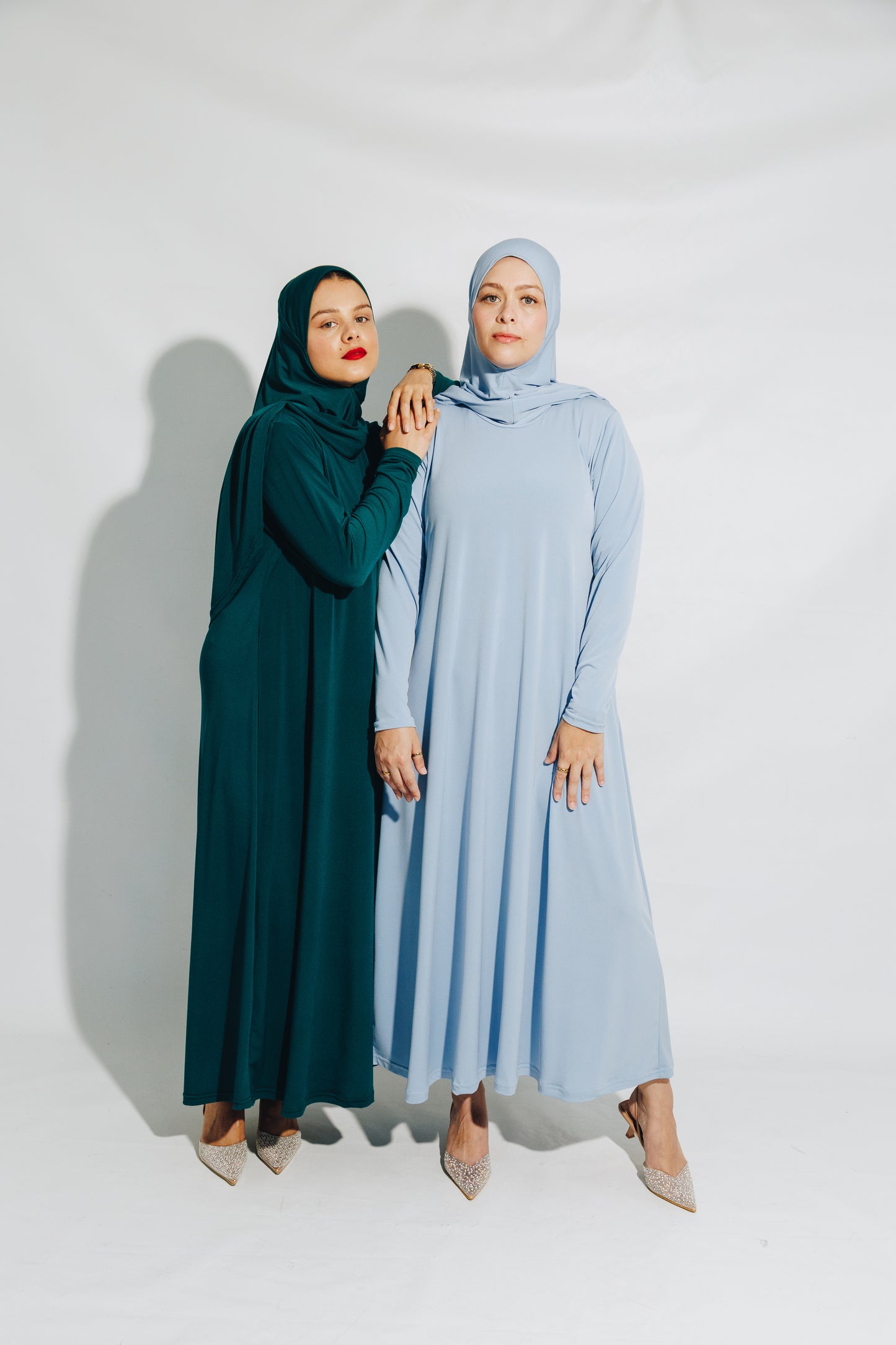 Sky Blue Abayah&Burkie