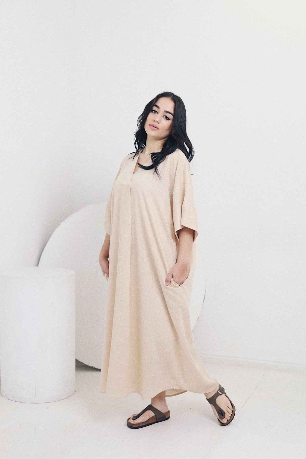 Nude Kaftan
