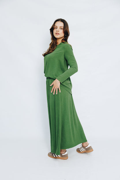 Shade of Green skirt set