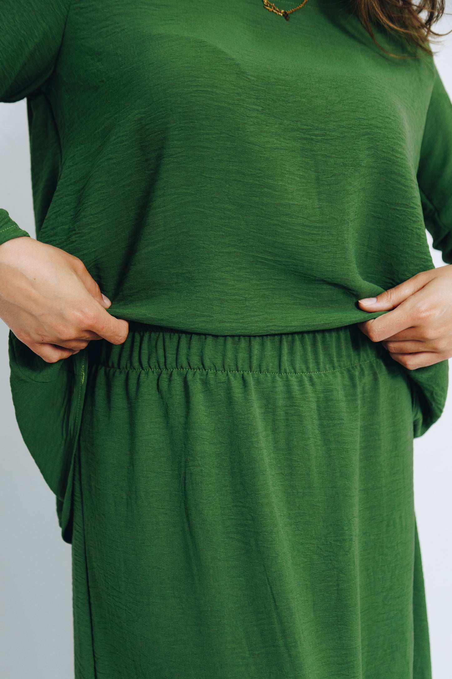 Shade of Green skirt set