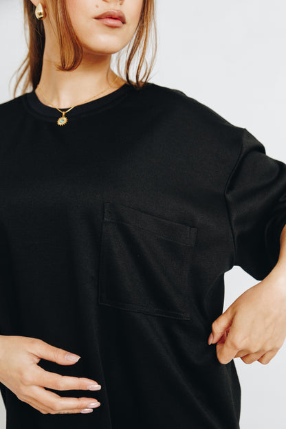 Black Tshirt&Trouser
