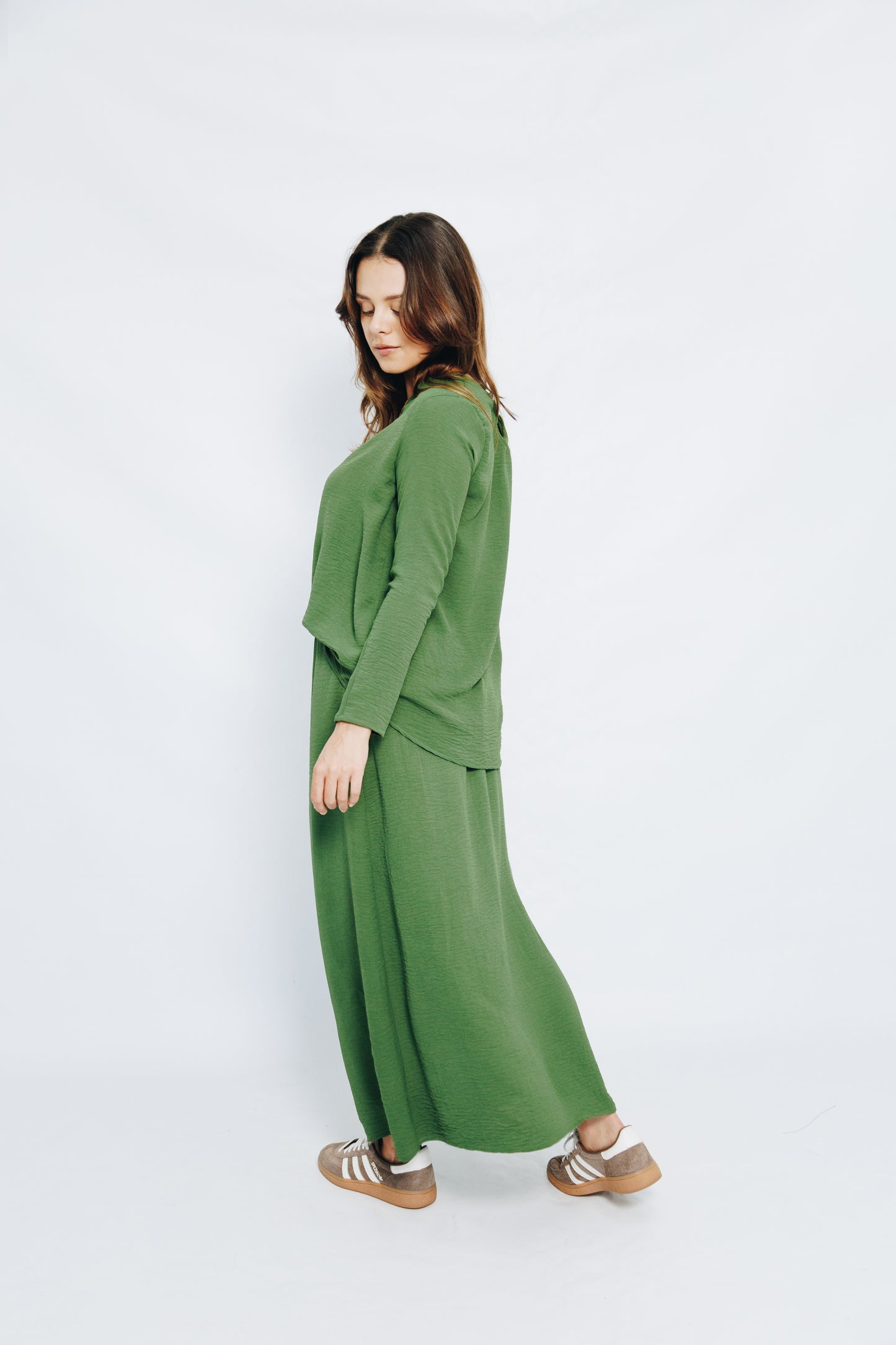 Shade of Green skirt set