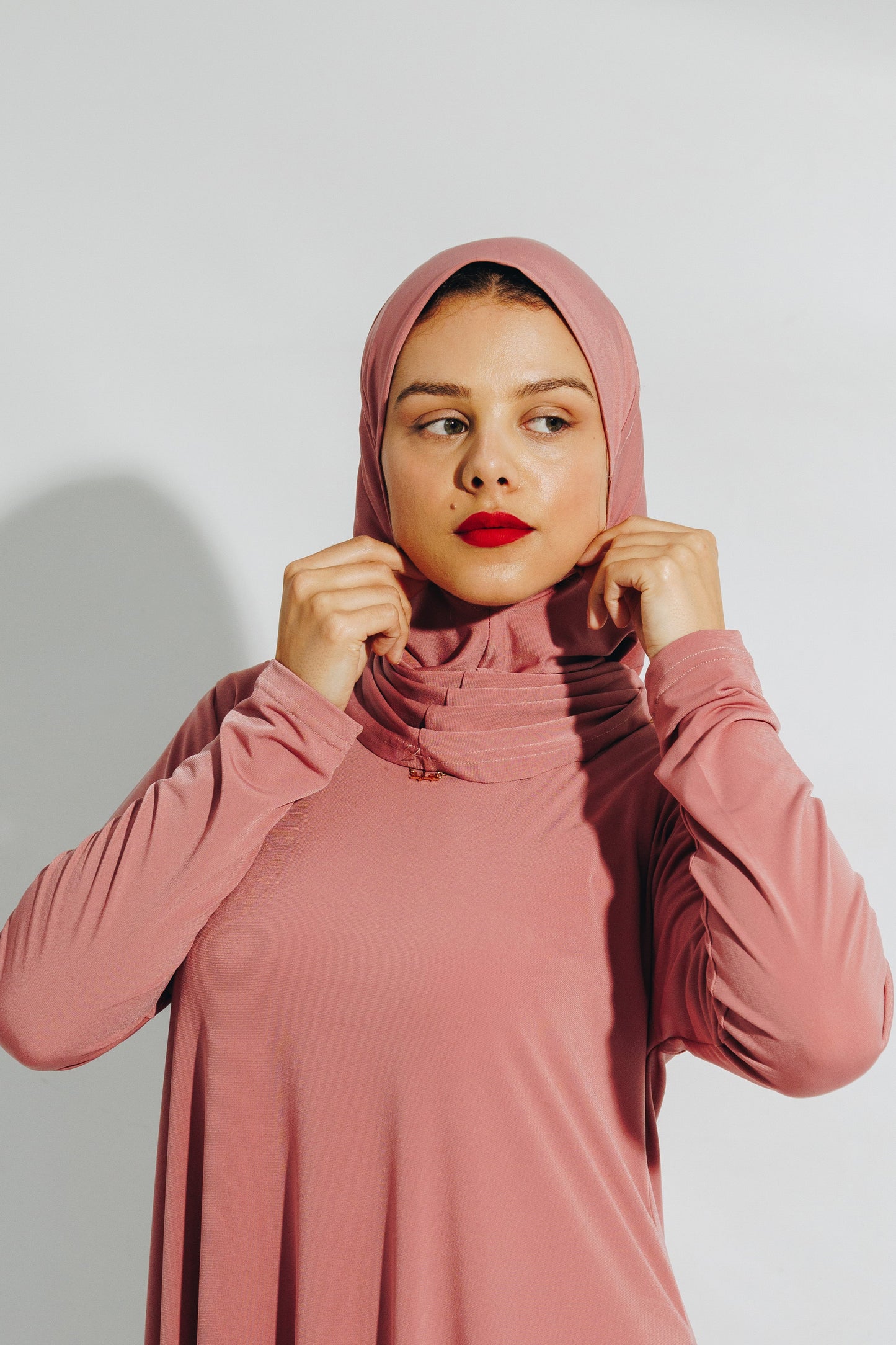 Dusty Pink Abayah&Burkie