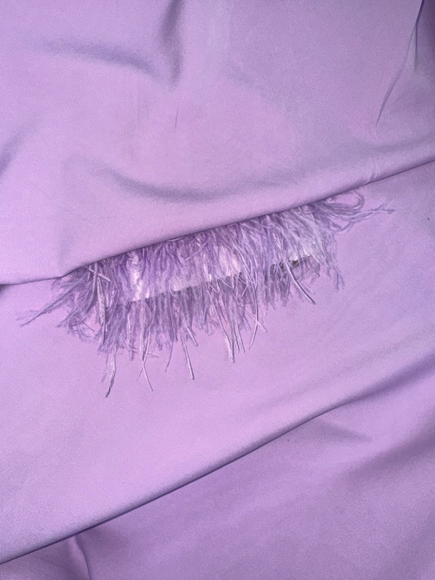 Lilac-Feathered Kaftan