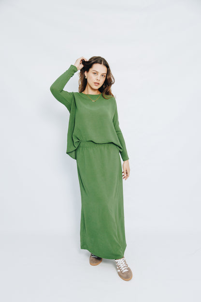 Shade of Green skirt set
