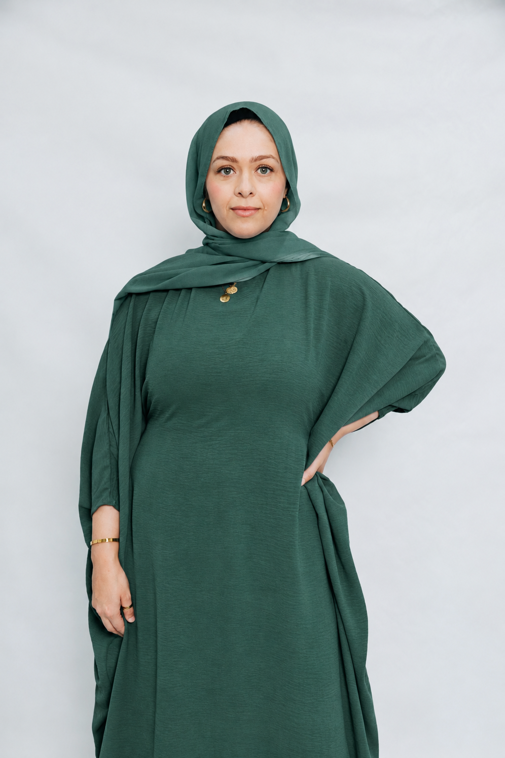 Forest Green Kaftan