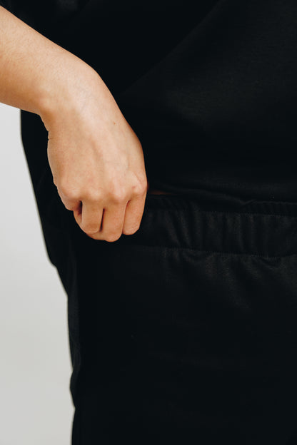 Black Tshirt&Trouser