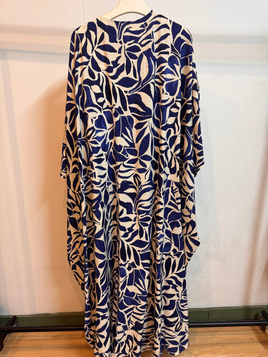 Blue kaftan