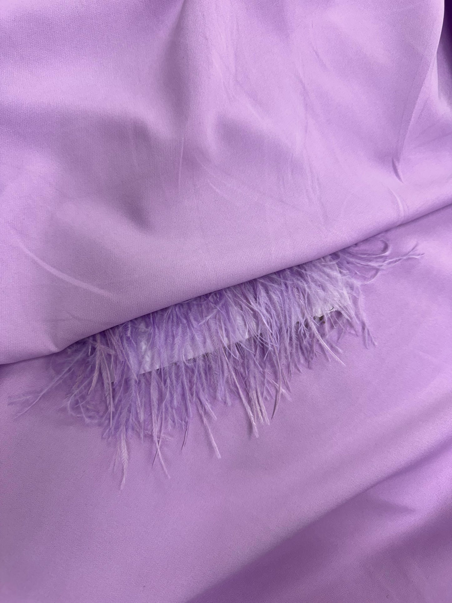 Lilac-Feathered Kaftan