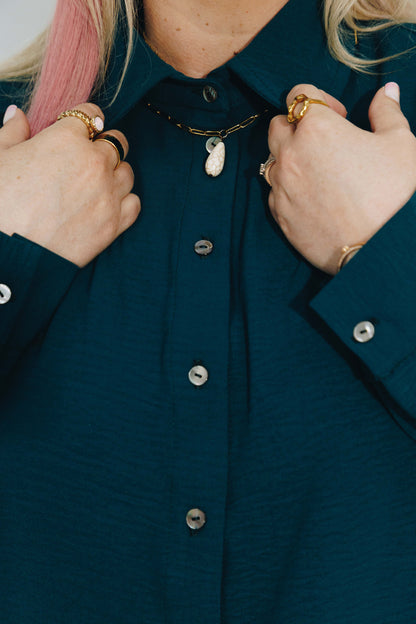 Sea Blue Essential Shirt&Trouser